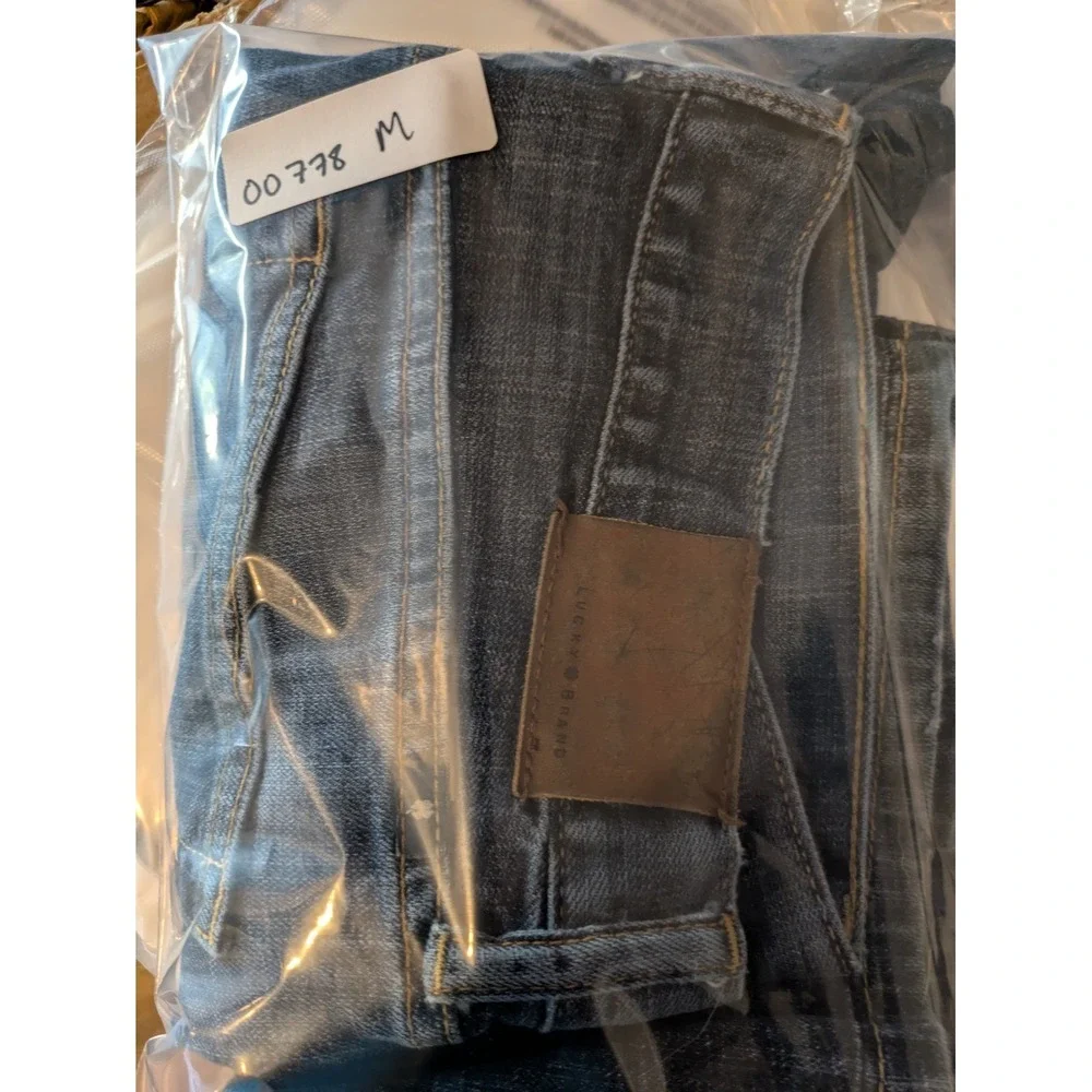 Lucky Brand Jeans Men's 34x30 Blue 329 Classic Straight Western Y2K